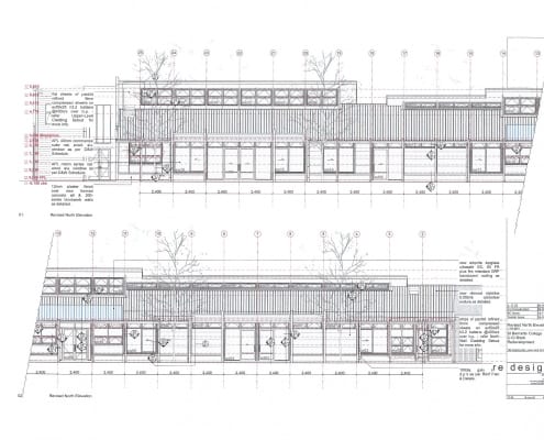 Building Plan CD North Elevation